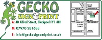 Gecko Sign and Print 843166 Image 0